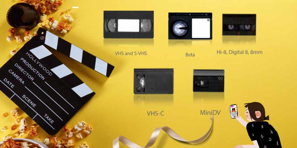 Different Type of Videotape