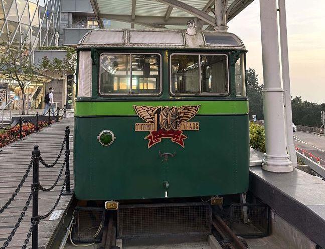 舊時香港山頂纜車