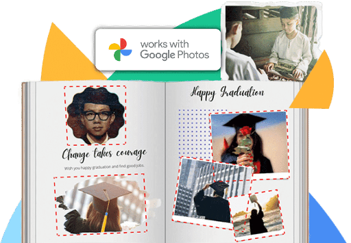 work with Google Photos - photo album digitisation